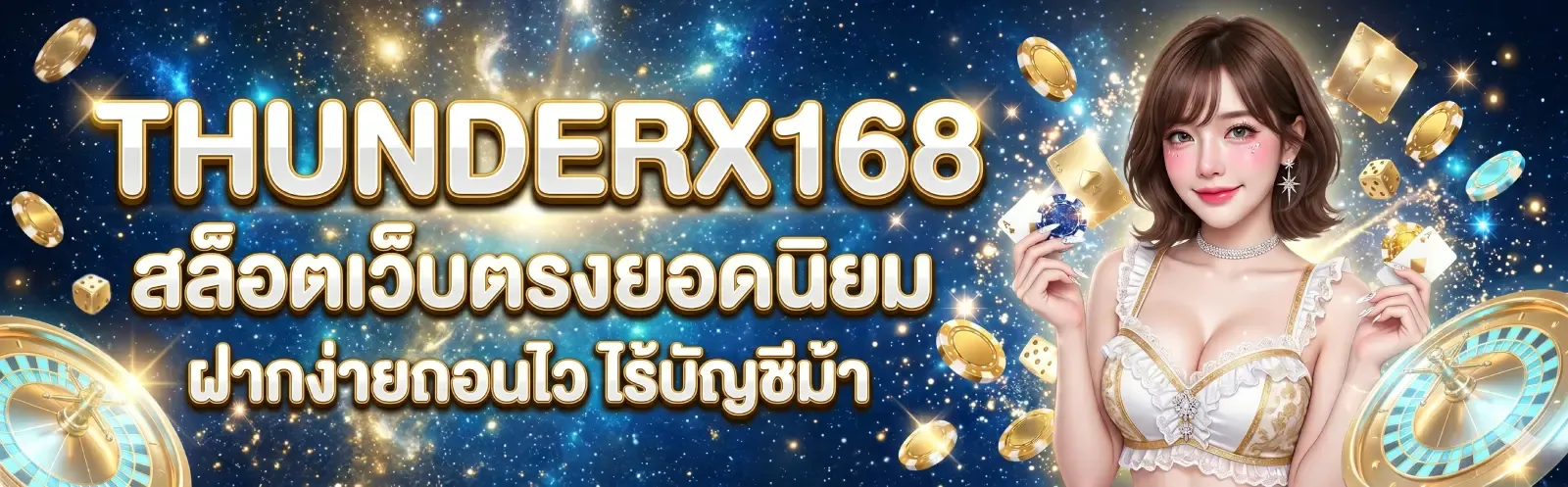 Thunder168 เว็บสล็อตออนไลน์อันดับ 1 สล็อตแตกง่าย ฝากถอนออโต้